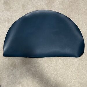 Desk Mat Home Office Accessory Dark Blue Half Moon Furniture Protector